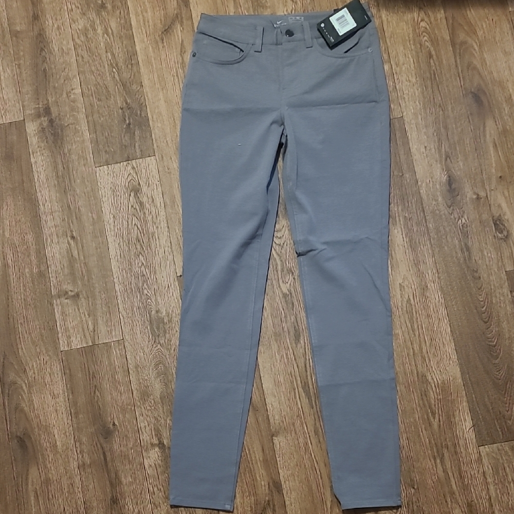 Nike Gray Slim Fit Trousers